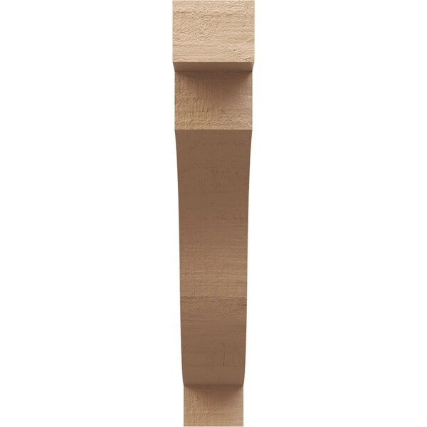 3-inch W X 18-inch D X 18-inch H Copenhagen Rough Cedar Woodgrain TimberThane Knee Brace, Primed